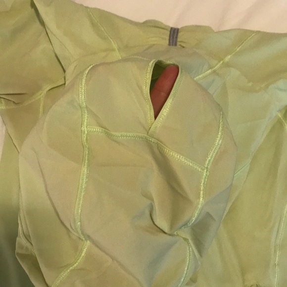 LULULEMON Rain resistant pull over with hood! - Picture 5 of 8